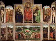 Jan Van Eyck Ghent Altarpiece Spain oil painting artist